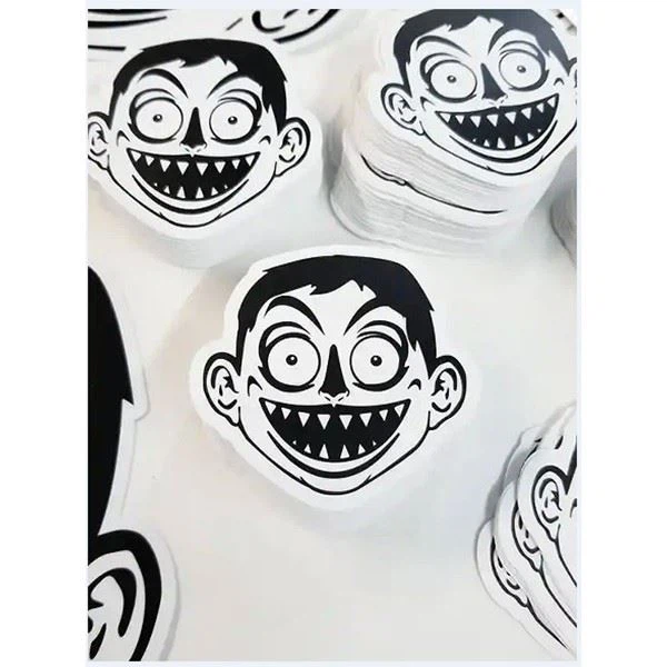 Graffiti Destructible Vinyl Eggshell Sticker Printing
